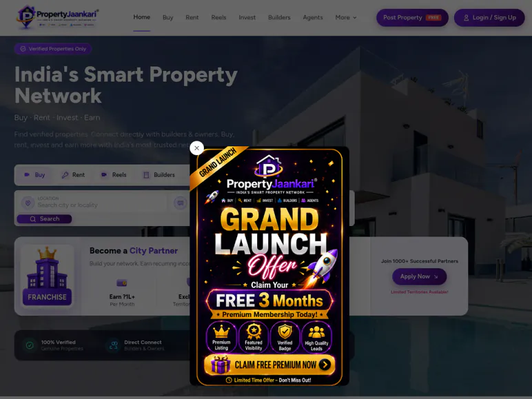 Property Jaankari real estate website