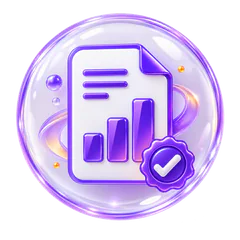 Transparent verified report